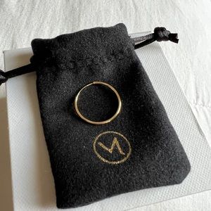 Mejuri between hoops